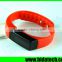 2015 new product silicone rubber bluetooth smart bracelet for exercise and fitness
