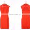 Orange Color Tube Top Beautiful Lady One-piece Dress Wholesale China