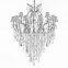 Chrome 19 lights classical italian chrystal chandelier