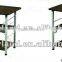 cheap metal leg wooden board tv stand for home