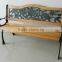 2016 Popular wooden bench/bench for garden-park bench made in China
