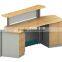 modern office reception desk; high-quality hall reception table