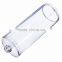 Brand New High Quality Transparent Round Container Storage Case Make up Cotton/Pad Box Nail Art Remover Paper Wip 17x6.8cm