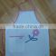 children kitchen apron&painting apron with customized logo cotton fabric new design little star