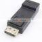 100% High Quality Black 10.8Gpbs 1080P M/F DisplayPort V1.1 Display Port DP Male to HDMI Female Adapter Converter For PC AV HDTV