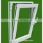 pvc single tilt and turn window with clear glass