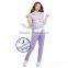 Wholesale custom cotton womens plain tracksuit jogger pants