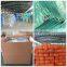 China Supplier Cheap PE Tarp high tensible leno woven fabric striped hem pp rope finished colored awning make-to-order tent use