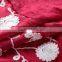 Splicing style viscose shawl with crochet embroidery