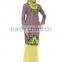 Hot Selling Traditional Baju Kurung Embroidery for Muslim Women