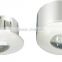 1W Round recessed/surface mounted mini under cabinet light