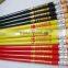 Wood pencil Wholesale Short Pencils with Eraser for drawing and writing