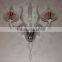 2014 Bedroom clear glass wall lamps/light for decorative in CE