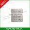 2016 new IP65 wholesale USB PS2 metal numeric keypad