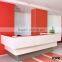 solid surface white beauty salon front counter reception desk