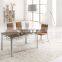 Modern Design White Leather Modern Restaurant Chair