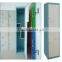 KD modern cold-rolled steel Z-shape bedroom wall wardrobe cabinet
