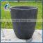 house decorative fiberglass clay textured flower planter pots