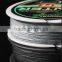 PE braided fishing line, great casting distance and durability, 3-12 strands, color/length of per spool are optional