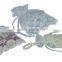 trendy sheer colorful organza chocolate bag wholesale