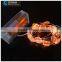 2m 20leds silver wire flower shape led battery string light