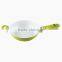 Aluminum Non Stick Ceramic Deep Wok With Double Handles