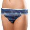 Sexy Lady Panties Fashion Underwear Women Brief Blue Custom Briefs Sexy Underwear Men Sexy Briefs Men Sexy Underwear Nonwoven