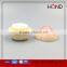good quality top selling color orange and Peach lotion jars/Acrylic Jar With Screw Cap