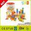 Confirm to EN71 ASTM 100pcs colorful wooden building blocks toys                        
                                                Quality Choice
