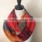 New women knitted thick winter scarf circle wrap
