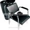 professional salon beauty fiber glass black shampoo bowl chair