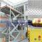 China stationary hydraulic scissor cargo lift platform