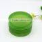 PET 250ml Green Clear Plastic Jar With Screw Cap