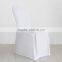 Beautiful White Ruffled Wedding Chair Cover