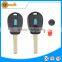 transponder car key shell with logo uncut blade can be seperated abs material for fiat bravo palio stilo doblo decato
