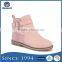 Competitive Price Hot Pink Durable Rubber Sole Kids Leather Boots