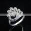 2015 Latest Design Women Enagement Crystal Diamond Ring for Sale