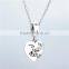 2016 Trendy Sliding Heart Shape Pendants Jewelry