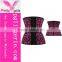 High quality woman leoperd Sports Training Underbust Body Shaper corset