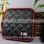 Black 32 Capacity 230D Space Twill PVC Fabric DVD Case CD Holder personalized cd case multi disc dvd cases
