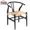 Wegner Y-Chair Peacock The Wing Chair