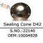 Sealing cone D55 OEM 10061076 Putzmeister cone for concrete pump spare parts