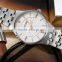 Gold luxury business quartz movement stainless steel women watches