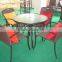 ZT-1093CT 2014 hot sales synthetic stackable balcony rattan furniture