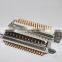 HD-sub connector male 50 pins in terminal block
