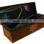 Luxury rigid paper cardboard wine factory use tube wine gift box