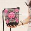 China wholesale price embroideried bag ethnic handmade woman messenger bag