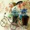 Wholesale china factory Metal doll lovely doll garden decoration