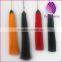 Long fringe tassels with black cap