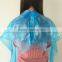 Hair Coloring Plastic/PE cape for salon